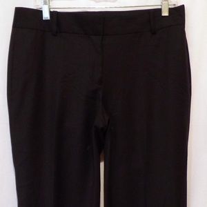 J. Crew City Fit Wide Leg Wool Trouser Pants
